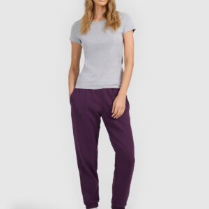 4F T-shirt slim gładki damski