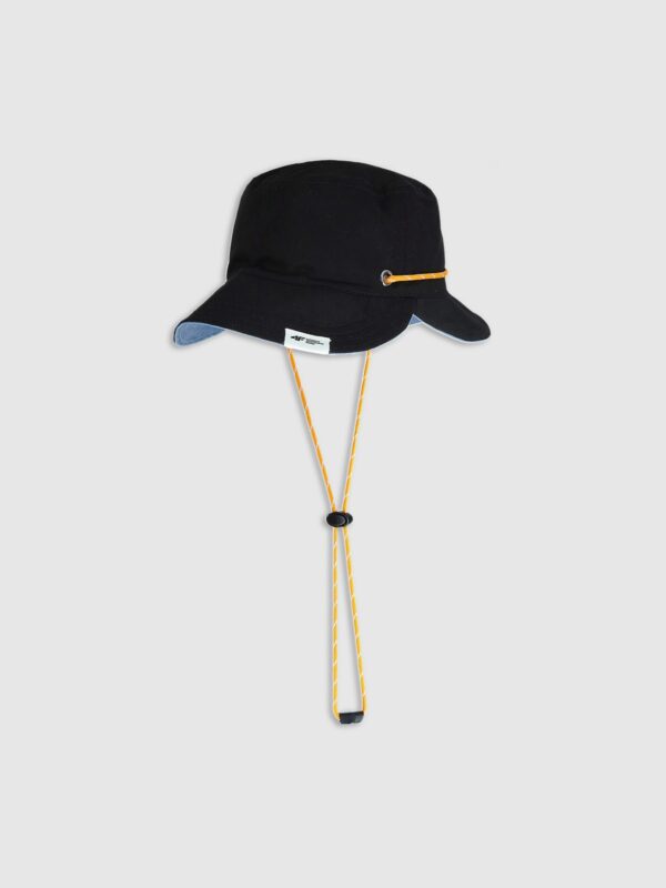 4F Kapelusz dwustronny bucket hat uniseks - niebieski