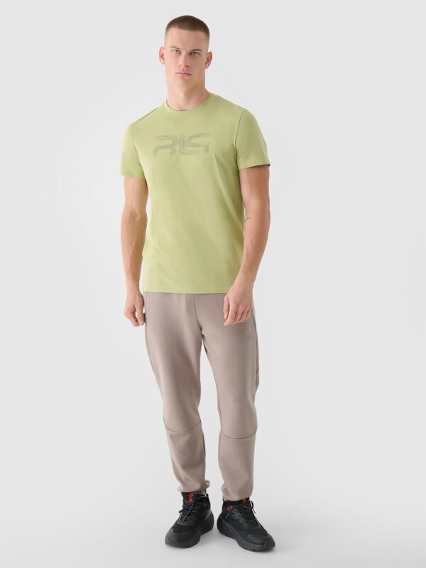 4F T-shirt regular męski 4F x Robert Lewandowski - zielony