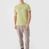 4F T-shirt regular męski 4F x Robert Lewandowski - zielony