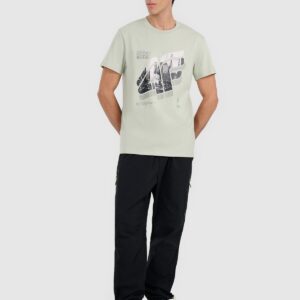 f0c9c918f7b378564a92fd46e8904ae9394bdb77 4F T-shirt regular z nadrukiem męski - turkusowy