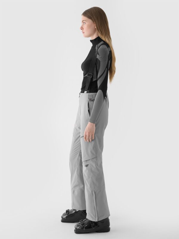 4F Spodnie narciarskie membrana 15000 damskie - szare