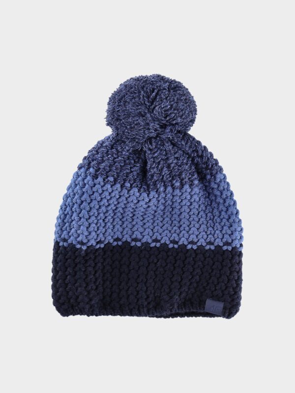 f229a4b5c7c0c4d23d0fbb846aa427d970090211 4F Czapka zimowa chłopięca - niebieska