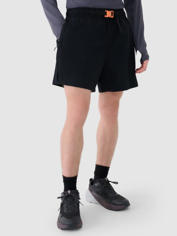 4F Spodenki casual męskie - czarne