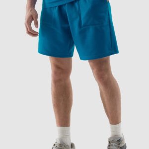 4F Spodenki dresowe męskie - niebieskie