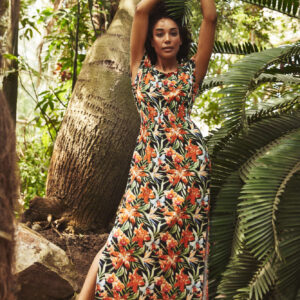 f483efbaa27544815f45f70b2897442b0f97a2f4 Sukienka z kwiatowym nadrukie