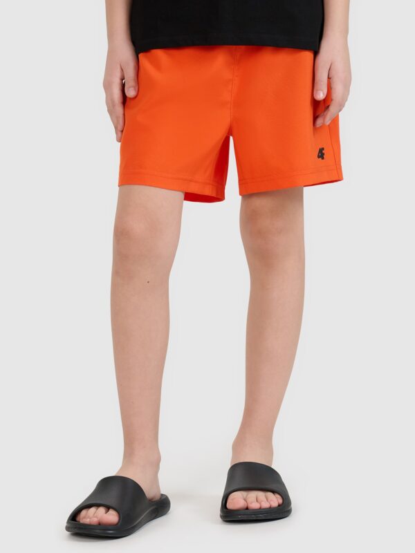 4F Spodenki plażowe boardshorty chłopięce - czerwone 158/164 (12-14 lat)