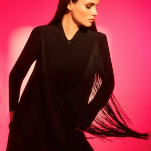 Koszula oversize z frędzlami