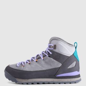 4F Buty przejściowe HEX skórzane damskie - szare