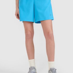 4F Spodenki plażowe damskie - niebieskie