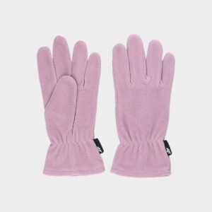 4F Rękawiczki polarowe dziecięce - różowe