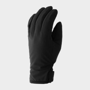 4F Rękawiczki dzianinowe uniseks - szare