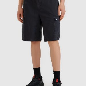 4F Spodenki casual cargo męskie - czarne