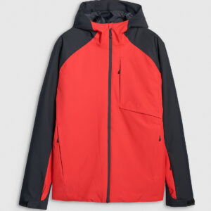 4F Kurtka narciarska membrana 5000 męska - czerwona