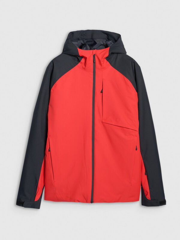 f91472295d50874dd7209e5b820fd9903e68dd05 4F Kurtka narciarska membrana 5000 męska - czerwona