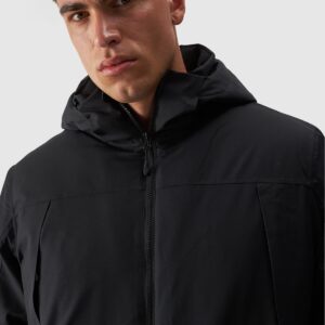 4F Parka przejściowa membrana 8000 męska - czarna