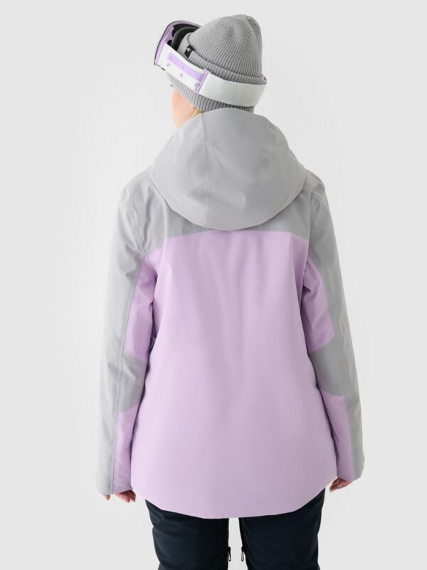 4F Kurtka narciarska membrana NeoDry 8000 damska - fioletowa