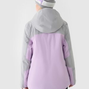 4F Kurtka narciarska membrana NeoDry 8000 damska - fioletowa