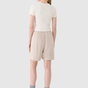 4F Spodenki dresowe damskie - beżowe