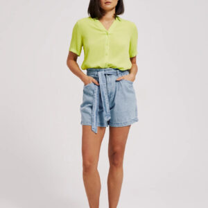 Jeansowe szorty błękitne