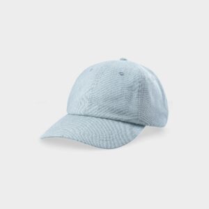 4F Czapka z daszkiem strapback uniseks - turkusowa