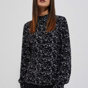 Bluzka z długim rękawem czarna