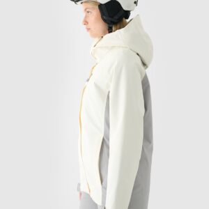 4F Kurtka narciarska membrana NeoDry 10000 damska - biała