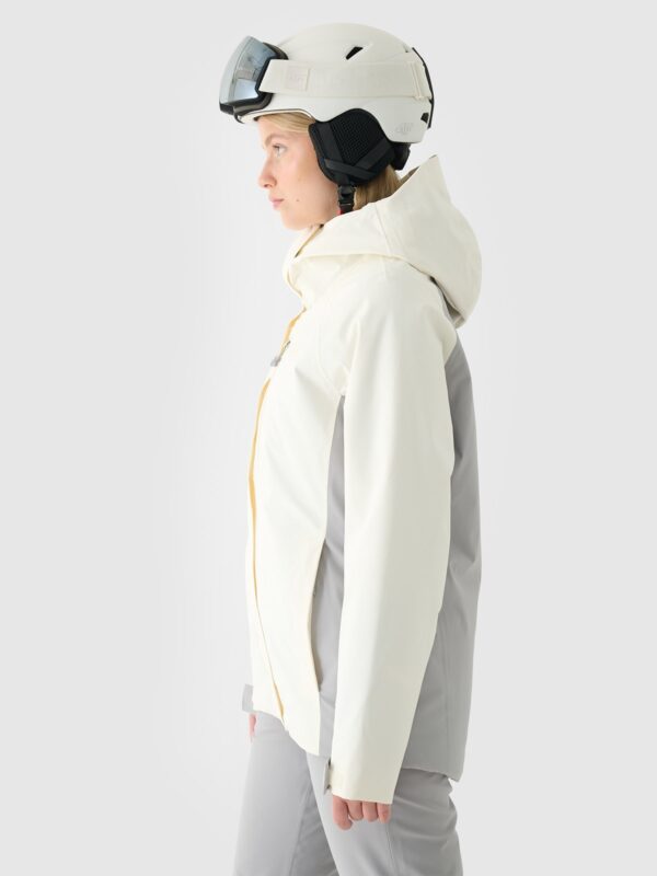 4F Kurtka narciarska membrana NeoDry 10000 damska - biała