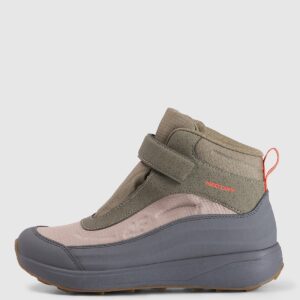 4F Buty zimowe śniegowce z izolacją Primaloft chłopięce - beżowe