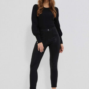 Błyszczące legginsy