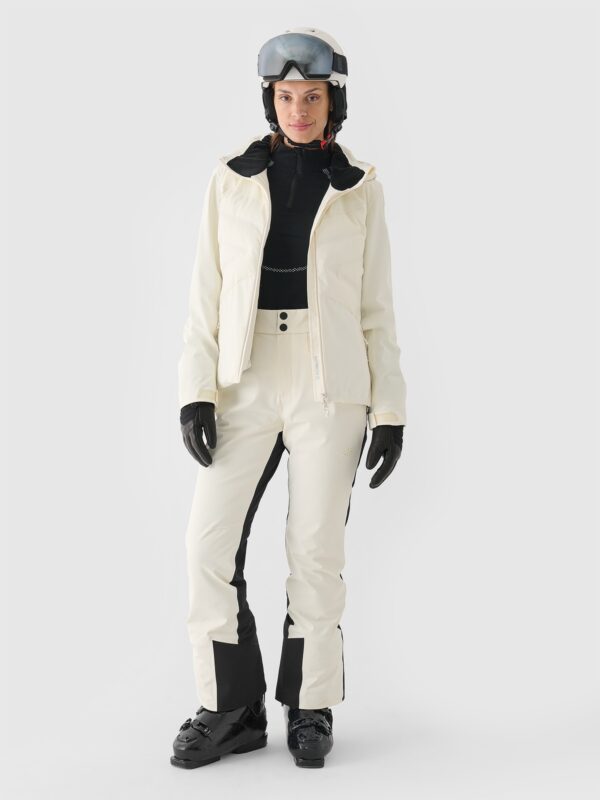 4F Kurtka narciarska membrana Dermizax 20000 damska - biała