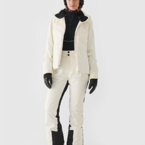 4F Kurtka narciarska membrana Dermizax 20000 damska - biała