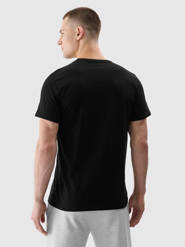 4F T-shirt regular z nadrukiem uniseks 4F x Drift Masters - czarny