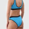 4F Dół od bikini damski - niebieski