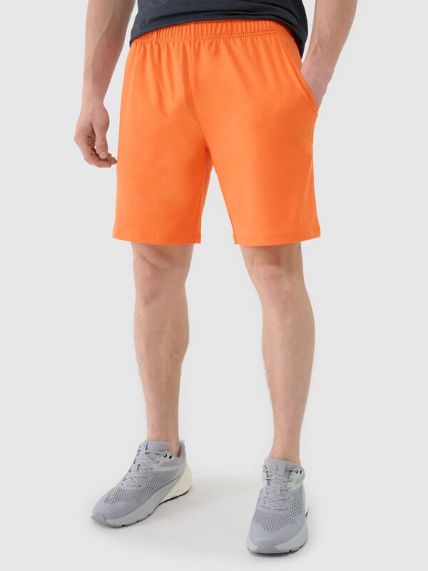 fdb0544435793472436b2df164720688eaf0faa3 4F Spodenki treningowe szybkoschnące męskie - pomarańczowe