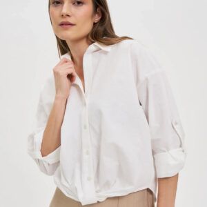 Bawełniana koszula biała