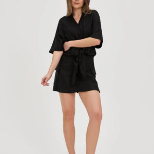 Spódnico-szorty czarne