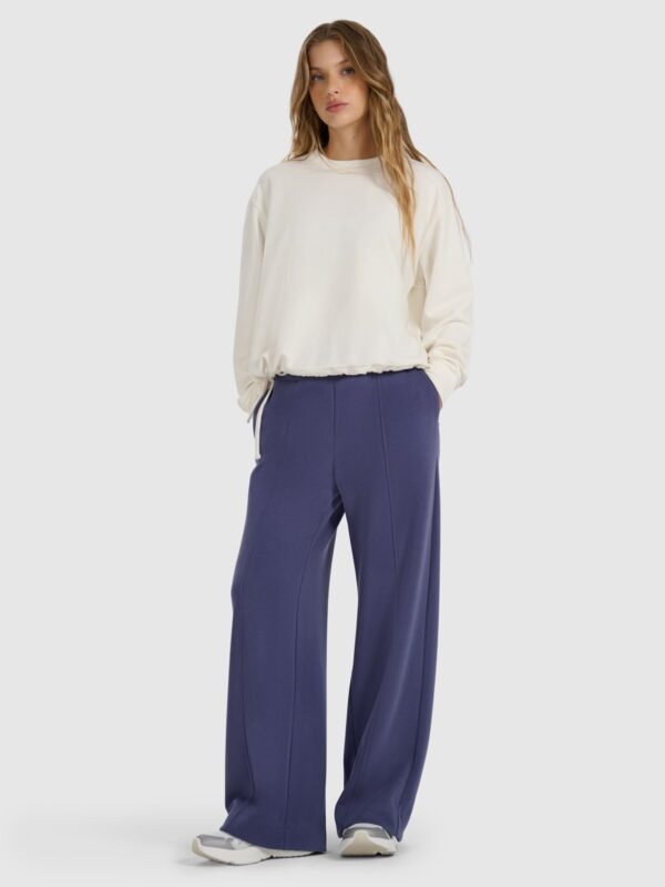 fe3e859c71c85b36483b8a8b88ee2e85d3e687ec 4F Bluza dresowa nierozpinana z modalem damska - biała