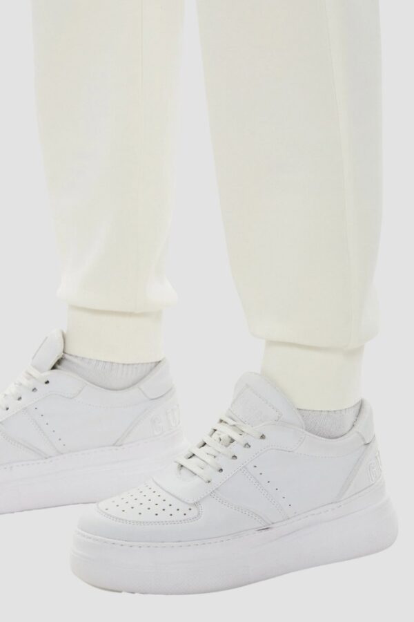 GUESS Beżowe damskie spodnie dresowe Olympe