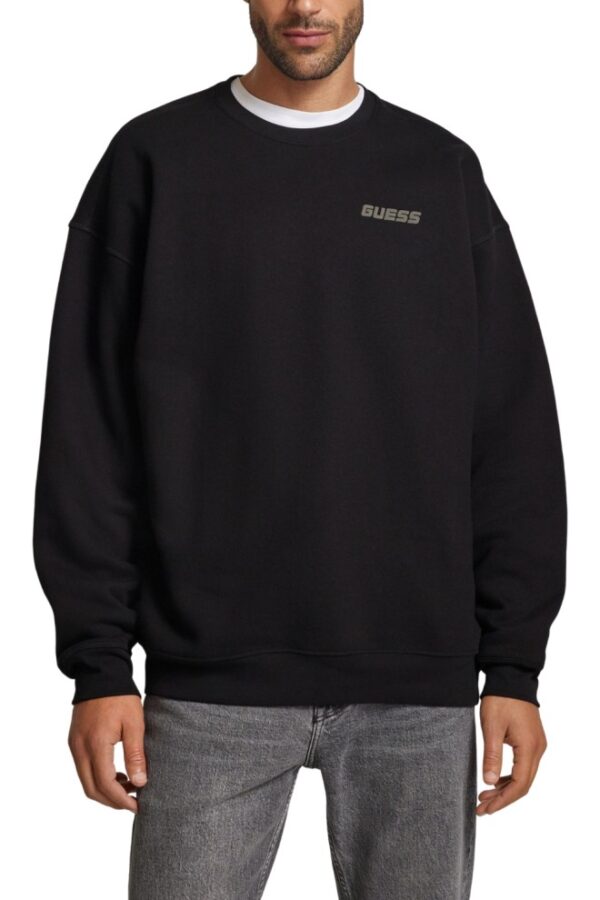 GUESS Czarna bluza męska Emis Cn
