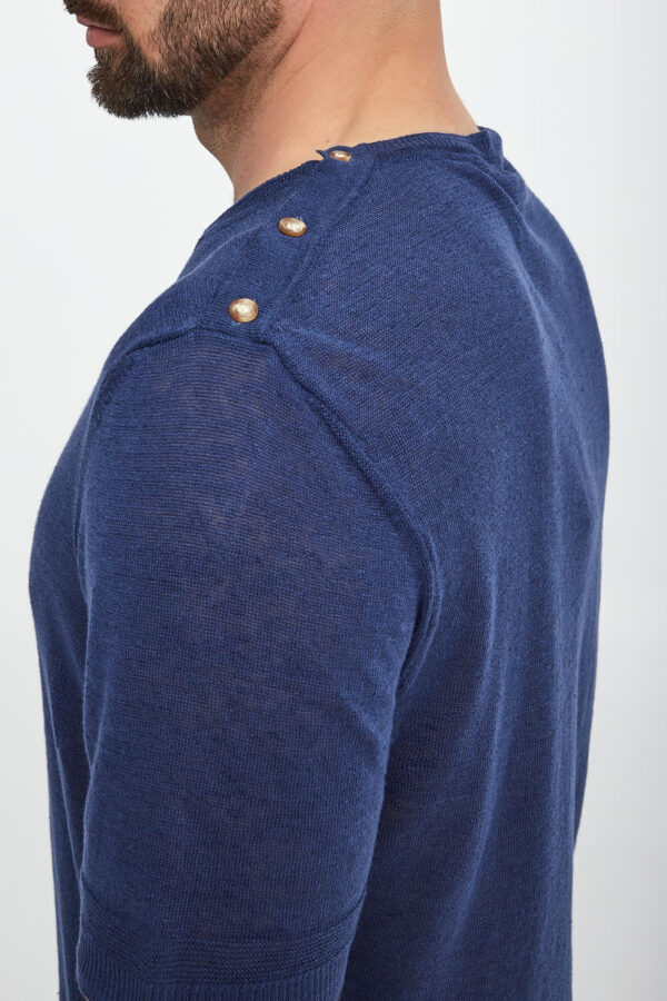 009214bc63b5ea6570fa694dafe0d8529cdf36fb T-shirt męski lniany LIU JO