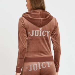 01040cf2819cd23876ffd8d817b506e9bd4a1fd2 JUICY COUTURE Brązowa damska bluza Rodeo Robertson