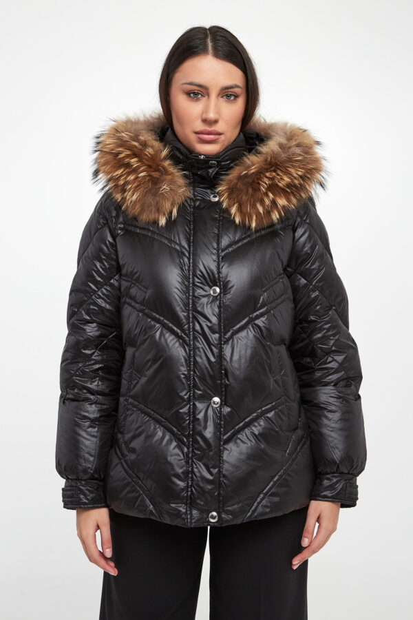 Kurtka damska z futerkiem ERMANNO FRIENZE