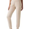 GUESS Spodnie damskie dresowe w kolorze taupe Olympe