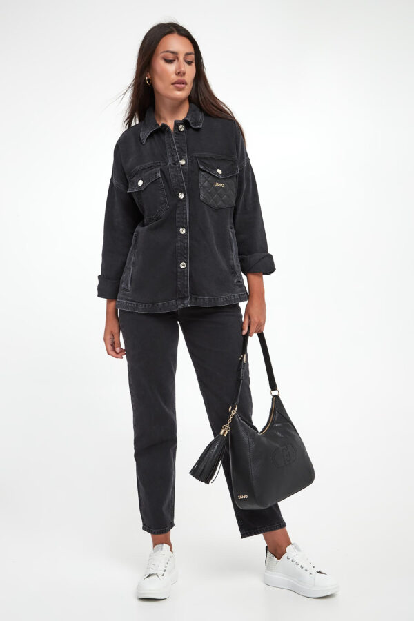 015f6dea8e4e03944366b36090c2299b8fb0d723 Kurtka damska jeansowa LIU JO