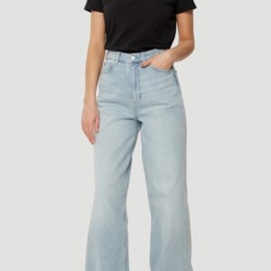 TOMMY JEANS Czarny damski t-shirt z małym logo