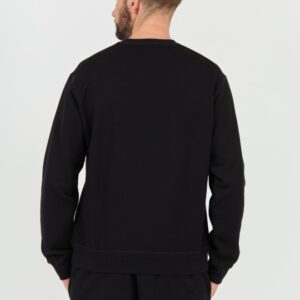 02152f1af4687e76735ae7fc190e45bc9ac5ff4d DSQUARED2 Czarna męska bluza Icon Blur Cool Fit Crewneck