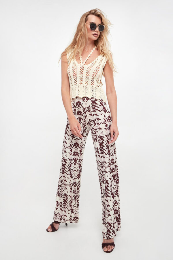 02a310cd7f8fa871e15a6d6721f7a22da761990a Top damski dziergany PATRIZIA PEPE