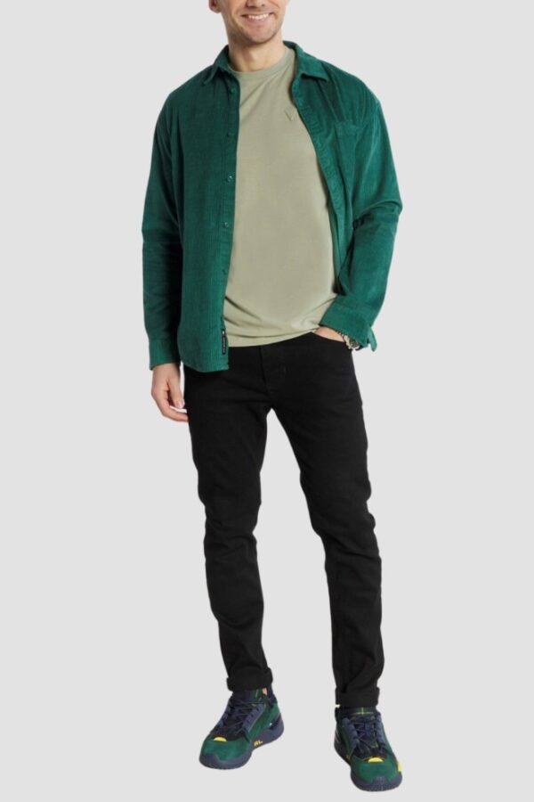 GUESS Zielony t-shirt męski Hedley