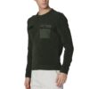 AERONAUTICA MILITARE Zielony sweter męski